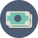 Currency, Money, Dollar, Cash DimGray icon
