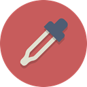 pipette, Eye dropper, Dropper IndianRed icon