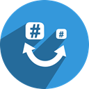 free, Social, network, media, feem DodgerBlue icon