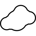 Cloud computing, weather, Clouds, nature, sky, Cloudy, Cloud storage Black icon