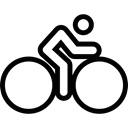 Riding, Bikes, sports, Bike, Motorbike, Biker Black icon
