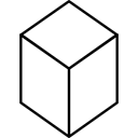 cube, square, interface, Geometrical, Cubes, Squares, geometry Black icon