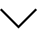 Down, arrowhead, directional, Bottom, Arrows, Arrow, Direction Black icon