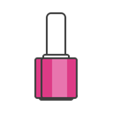 gel, mails, cosmetics, Nail, Makeup, polish, Beauty Black icon