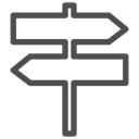 Road, north, sign, Direction, Arrow, east, south Black icon