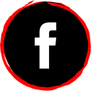 Social, Logo, media, Facebook Black icon