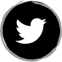 twitter, Social, Logo, media Black icon