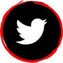 media, Logo, twitter, Social Black icon