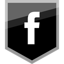 Social, media, Facebook, Logo Black icon