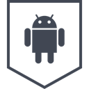 Social, Android, media, Logo DarkSlateGray icon