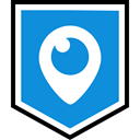 media, Social, Periscope, Logo DodgerBlue icon