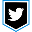 Logo, twitter, media, Social Black icon
