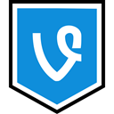 Social, media, Vine, Logo DodgerBlue icon