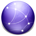 network, world, planet, internet, globe, earth MediumPurple icon
