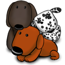 puppy, Game, gaming SaddleBrown icon