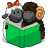 read, reading, Book ForestGreen icon