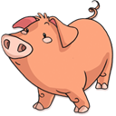 pig LightSalmon icon
