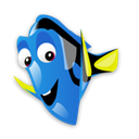 fish, nemo, Animal Black icon