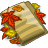 Folder, autumn Black icon