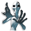 reaching, Alien Black icon