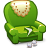 Armchair OliveDrab icon