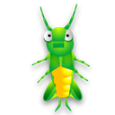 Cricket, insect, bug, Animal Black icon