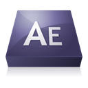 After, effects, adobe DarkSlateGray icon