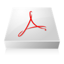 adobe, Acrobat Gainsboro icon