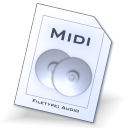 midi Black icon