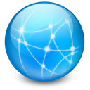 network DodgerBlue icon