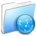 Aqua, Folder, site, stripped LightSkyBlue icon