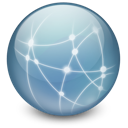 Graphite, network Black icon