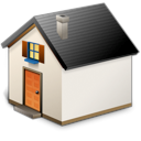 Home, Building, homepage, Folder, house Black icon