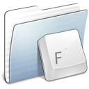 Folder, Graphite, stripped, Font Gainsboro icon