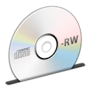 save, disc, Disk, Cd, Rw Black icon