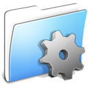 Folder, smooth, Developer, Aqua LightSkyBlue icon