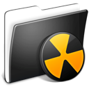 Burnable, Folder DarkSlateGray icon