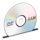 save, Dvd, ram, disc, memory, mem, Disk Black icon