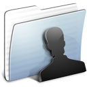 profile, Folder, Account, user, people, Graphite, Human, stripped LightSteelBlue icon