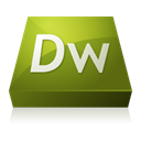 dreamweaver, adobe DarkOliveGreen icon