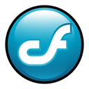 Coldfusion, adobe Black icon