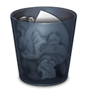 Full, Trash, onyx, Folder, recycle bin DarkSlateGray icon