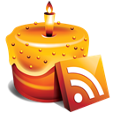 feed, food, subscribe, Rss, cake Black icon