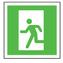 sos, Exit, sign, emergency, Code LimeGreen icon