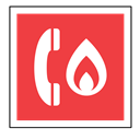 telephone, sos, Code, phone, fire, sign, emergency Tomato icon