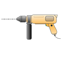 repair, Drill, instrument, tools, tool, Electric Black icon