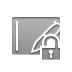 Lock, Tablet, open DarkGray icon