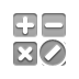 button, cancel, calculator Icon