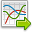 chart, graph, curve Gainsboro icon