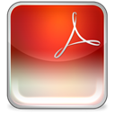 Pdf Firebrick icon